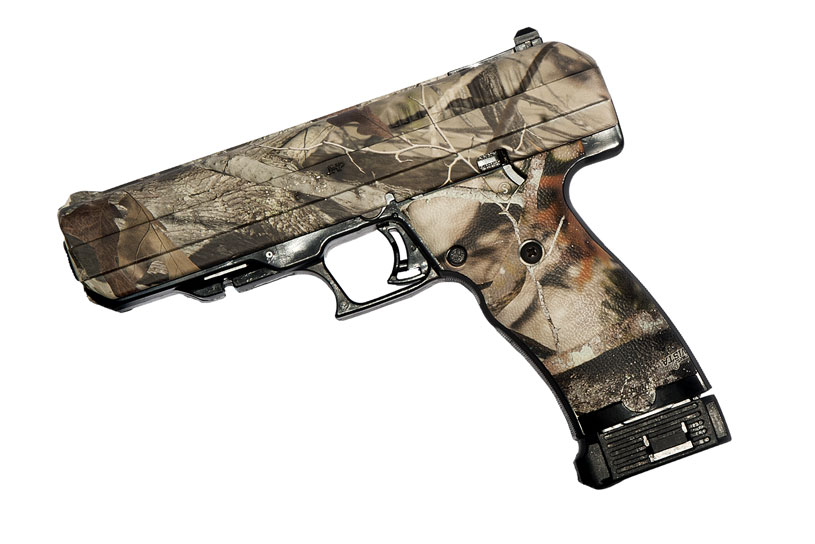 Hi-Point Firearms 45ACP handgun woodland camo Model JHP 45 Camo WC