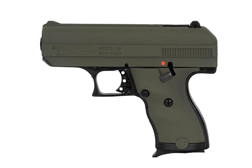 Hi-Point Firearms 9mm handgun pink camo Model C9 OD