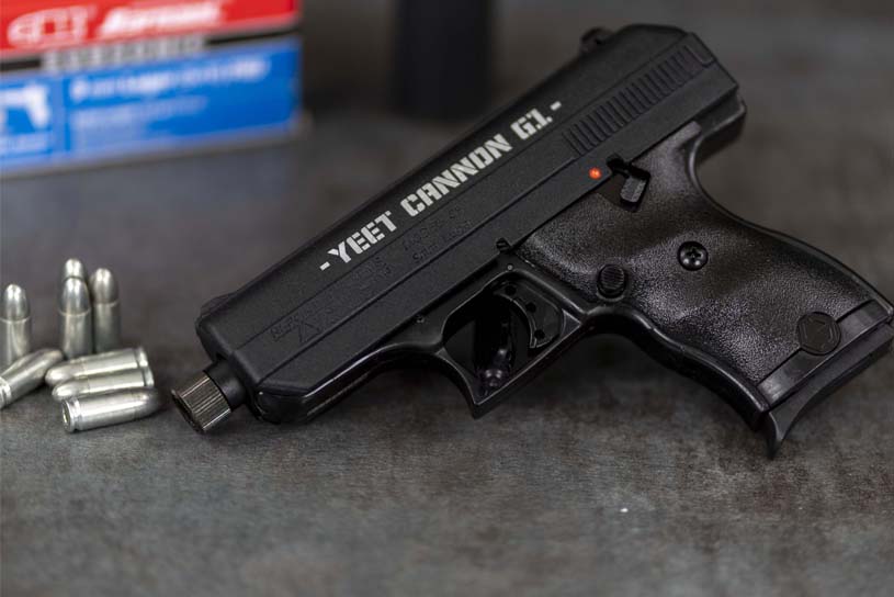 Hi-Point Firearms 9mm handgun YEET Cannon G1