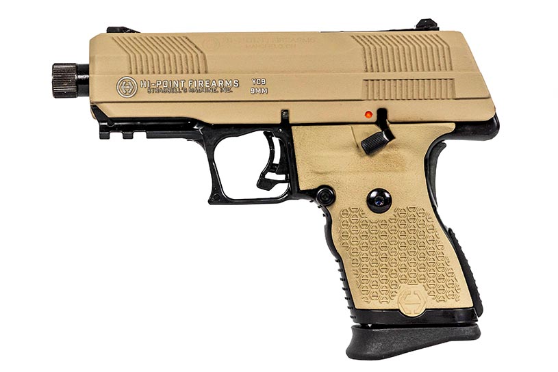 Hi-Point Firearms 9mm handgun YC9 FDE