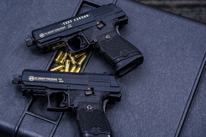 Hi-Point Firearms 9mm handgun YEET Cannon