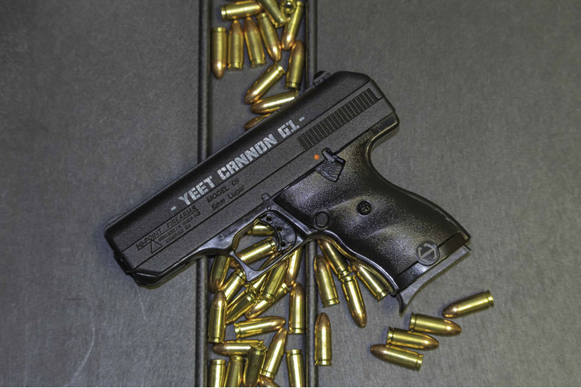 Hi-Point Firearms 9mm handgun YEET Cannon G1