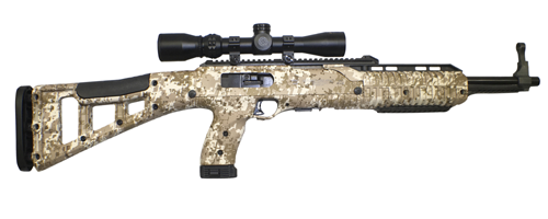 Hi-Point&reg; Firearms 40S&W carbine Hunter Series Desert Digital Style